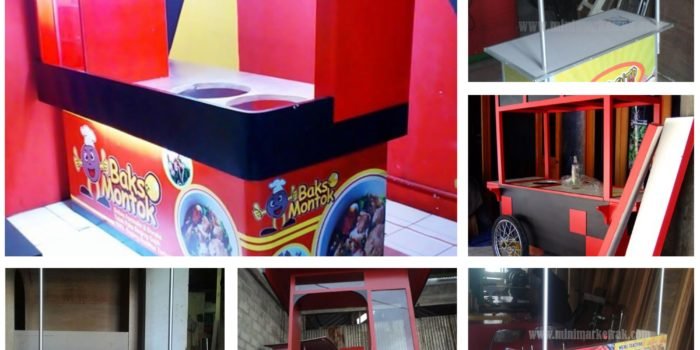JUAL GEROBAK, ETALASE KACA, PORTABLE BOOTH - KOPERASI.NET